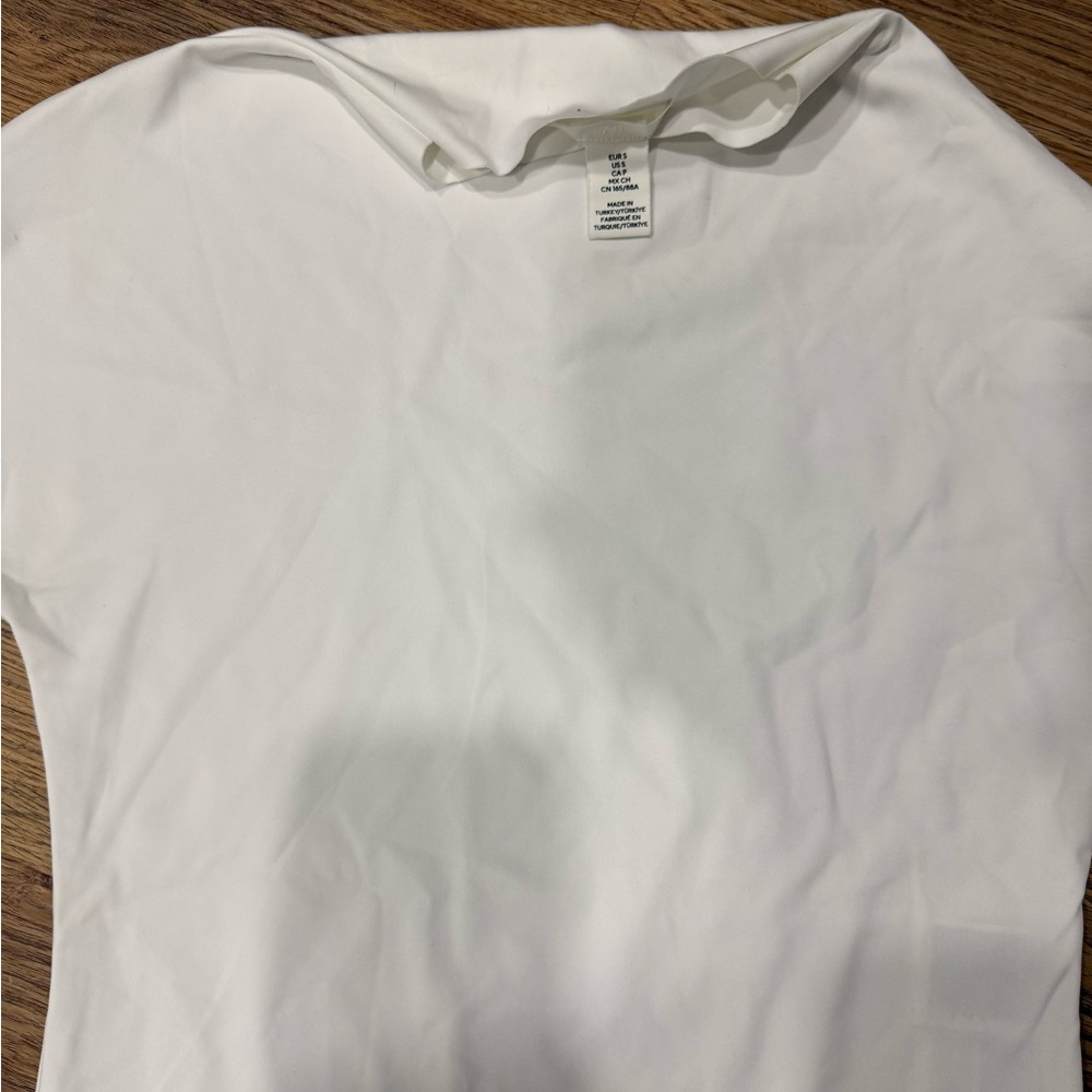White Short Sleeve Top